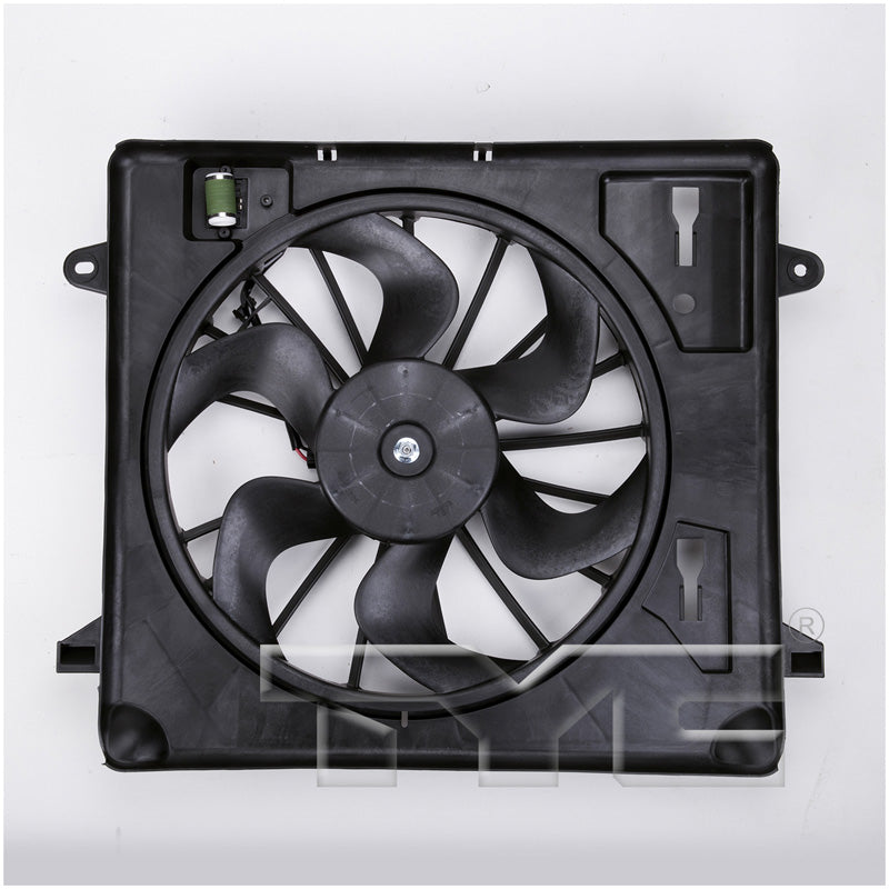 TYC Cooling Fan Assembly for Jeep Wrangler 2007-2011 OEM # 55056642AC