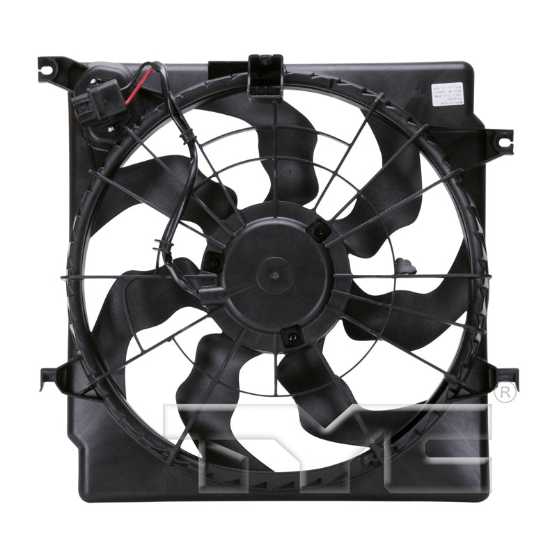 TYC Cooling Fan Assembly for Kia Optima 2011-2013 OEM # 25380-3Q280