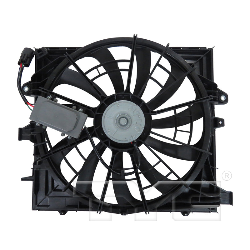 TYC Cooling Fan Assembly for Cadillac ATS 2013-2015 NO Oil Cooler OEM # 19435356