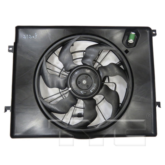 TYC Cooling Fan Assembly for Hyundai Sonata 2011-2012 OEM # 25380-4R280