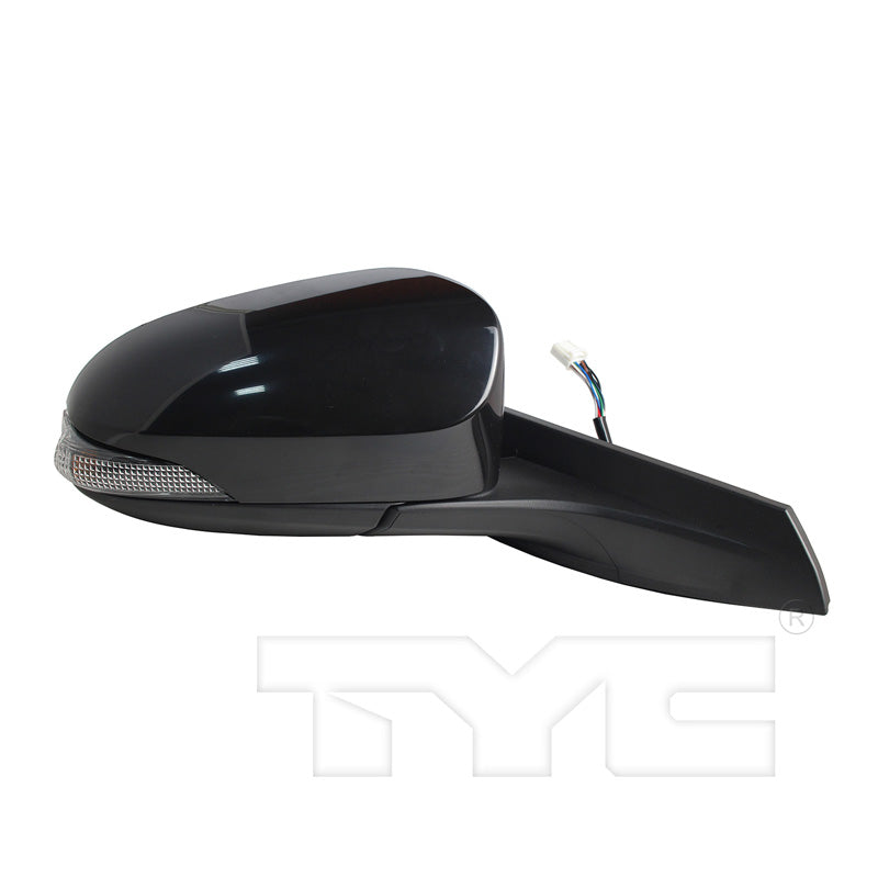 Toyota Passenger Side Mirror with OEM #  87910-F4050 TYC #  5450061
