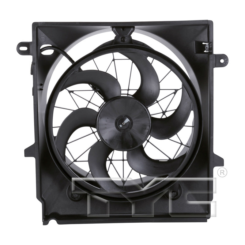 TYC Cooling Fan Assembly for Ford Ranger 2001-2011 w/ A/C OEM # 5L5Z 8C607 A