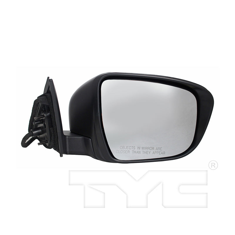Nissan Passenger Side Mirror with OEM #  96301-9TB0A TYC #  5800131