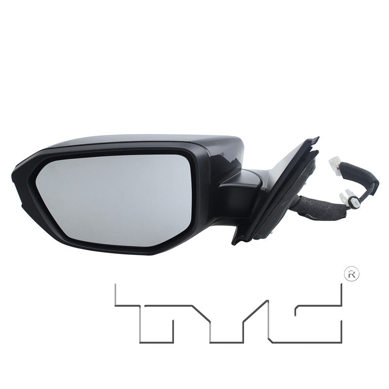 Honda Driver Side Mirror with OEM #  76258-TBA-C21ZA TYC #  4720742