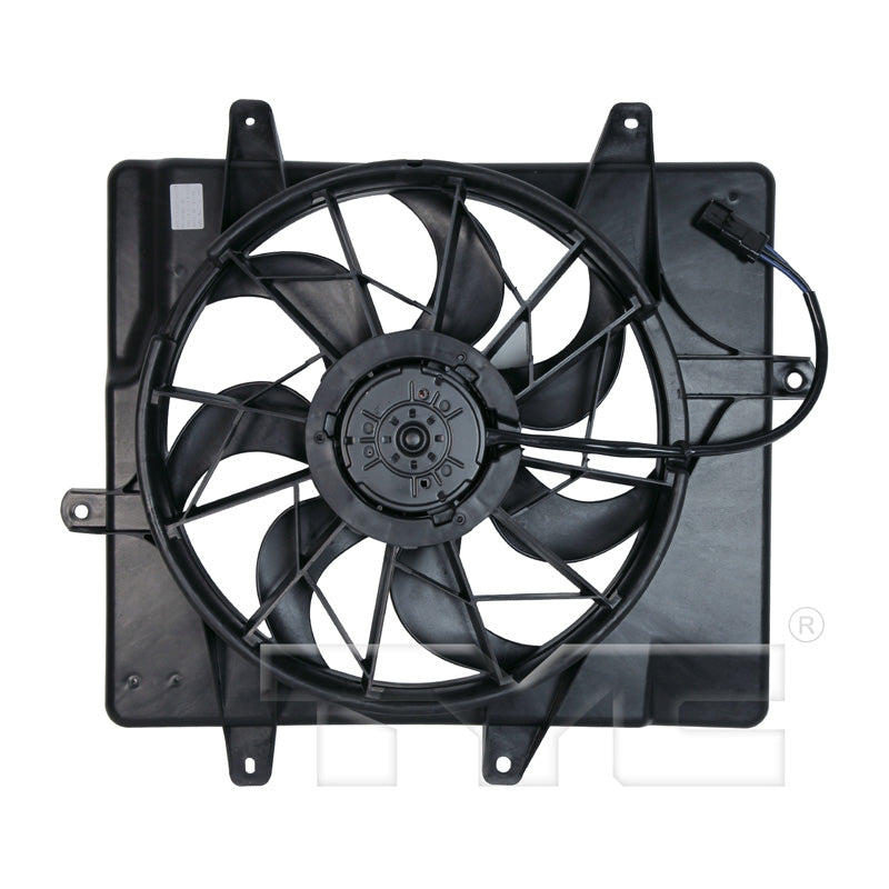 TYC Cooling Fan Assembly for Chrysler PT Cruiser 2001-2005 OEM # 5017407AA