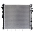 Chevrolet Radiator with OEM #  84569931 TYC #  13759