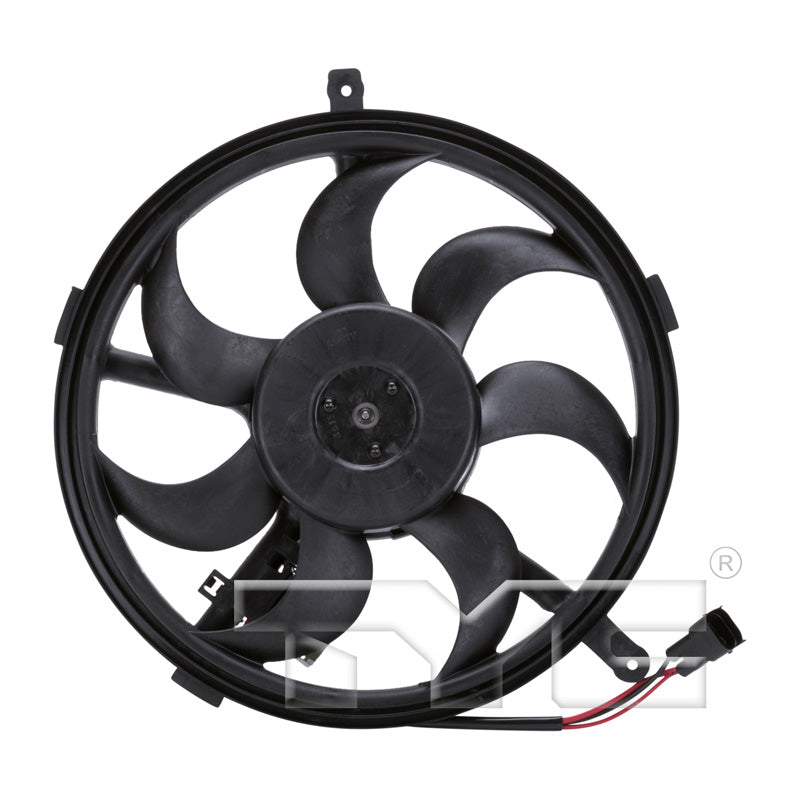 TYC Cooling Fan Assembly for Mini Cooper 2007-2015 OEM # 17 42 2 752 632