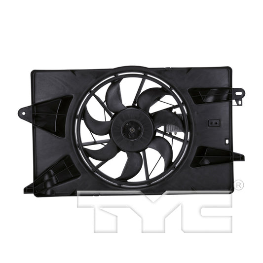 TYC Cooling Fan Assembly for Dodge Dart 2013-2016 OEM # 55111482AB