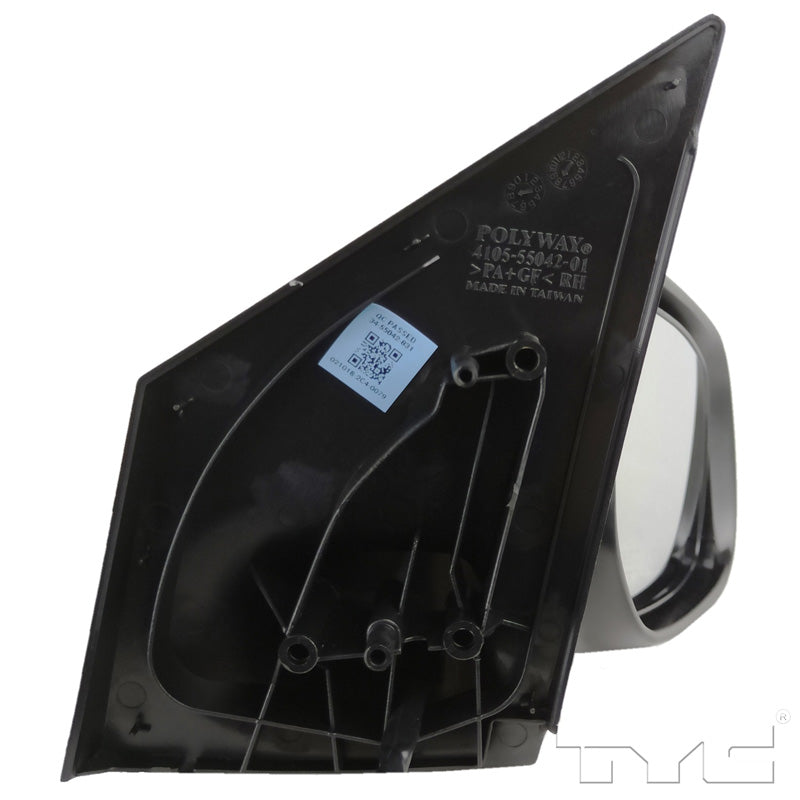 Toyota Passenger Side Mirror with OEM #  87908-02B50 TYC #  5230431
