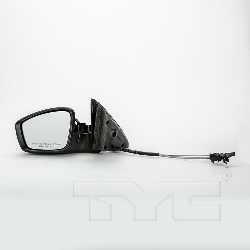 Volkswagen Driver Side Mirror with OEM #  5C6 857 521 G TYC #  8610522