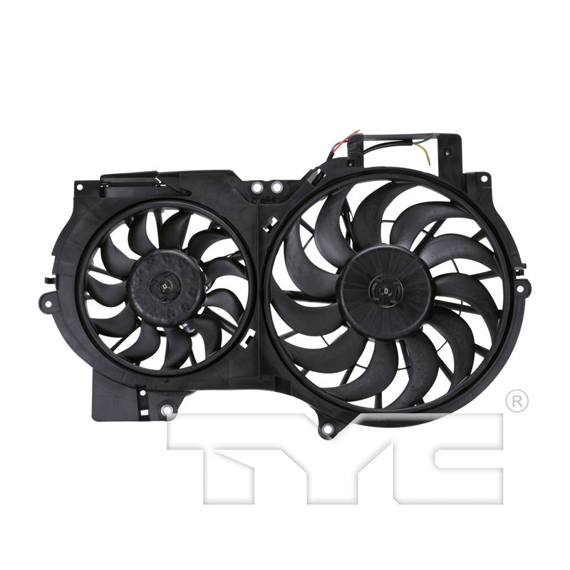 TYC Cooling Fan Assembly for Audi A6 2006-2011 OEM # 4F0 121 207 A