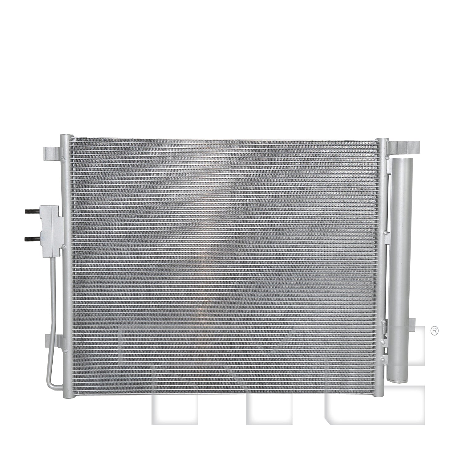 Hyundai A/C Condenser with OEM # 97606-S2000 TYC #  30173