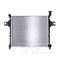 Jeep Radiator with OEM #  55116849AC TYC #  2839