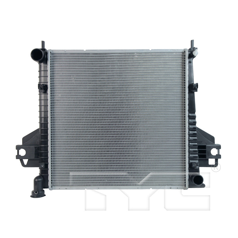 Jeep Radiator with OEM #  68020278AA TYC #  2975