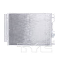 Hyundai A/C Condenser with OEM # 97606-D3010 TYC #  30035