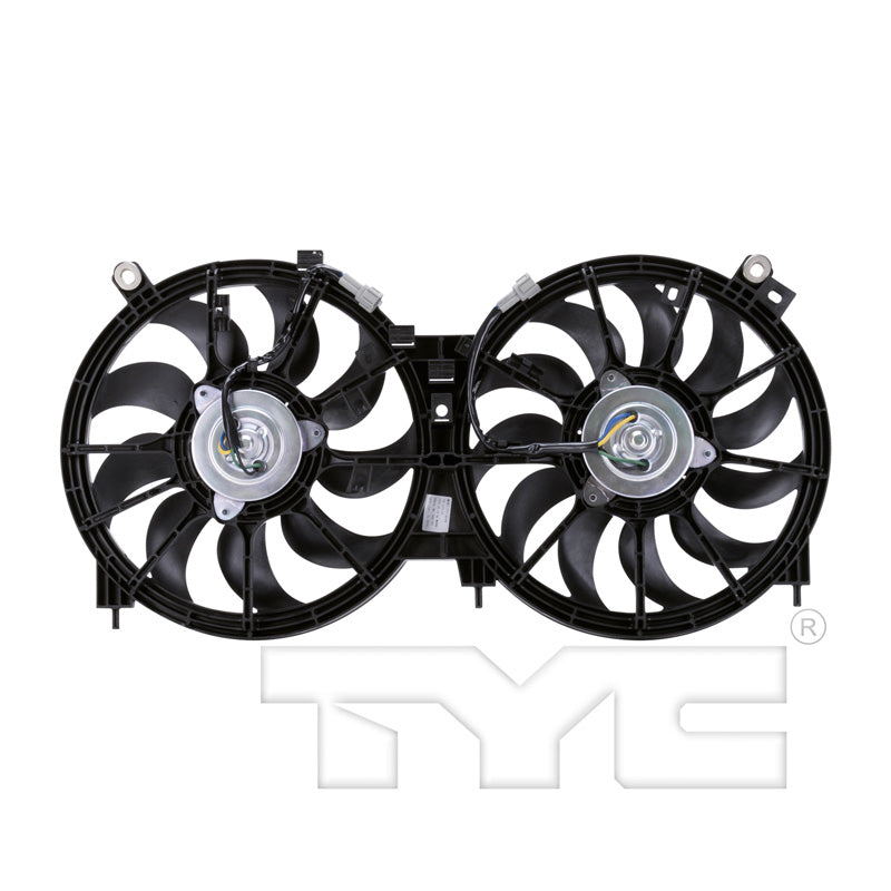 TYC Cooling Fan Assembly for Nissan Quest 2011-2017 OEM # 21481-1AA0A