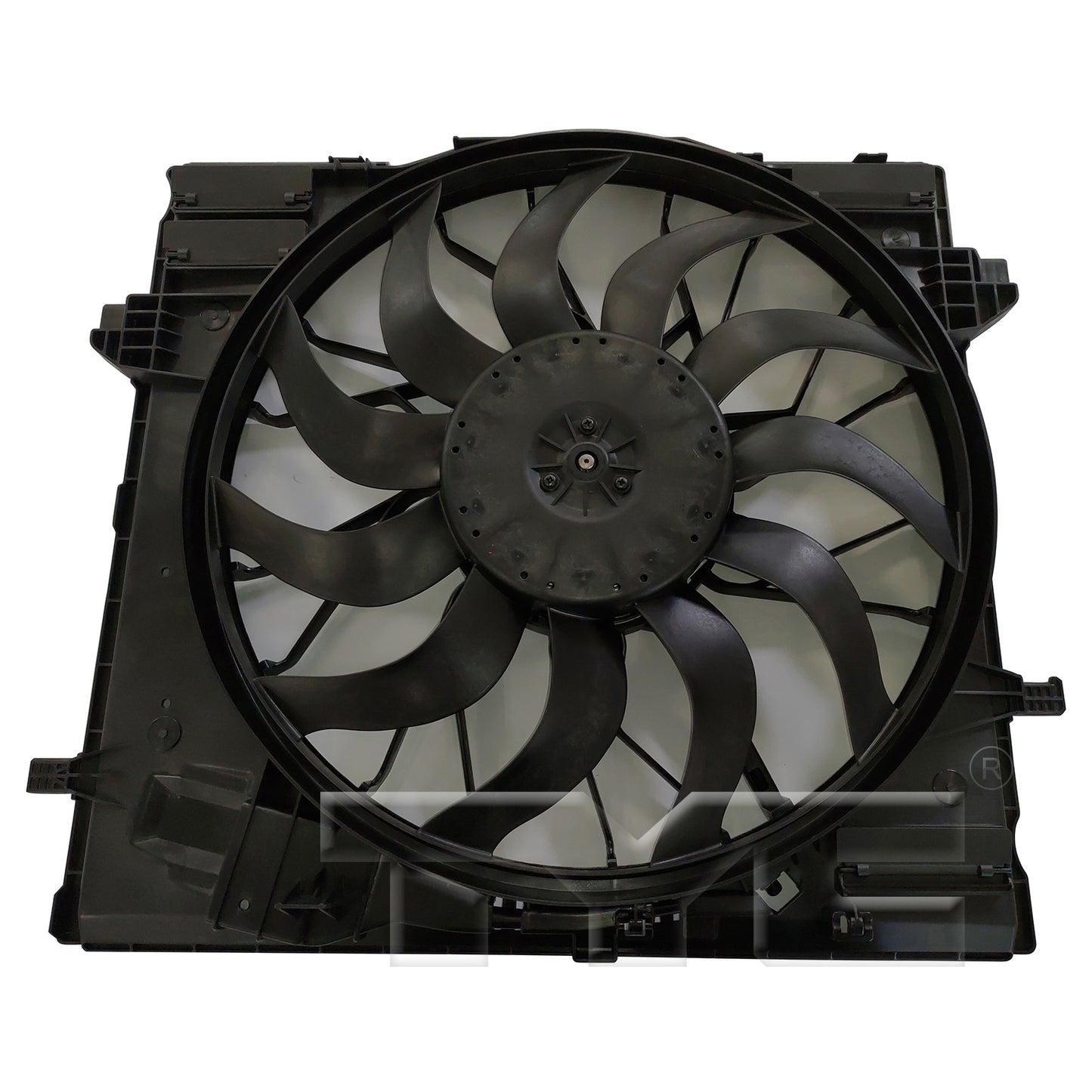 TYC Cooling Fan Assembly for MB GLE300d 2016-2017 w Hitch OEM # 099 906 40 00