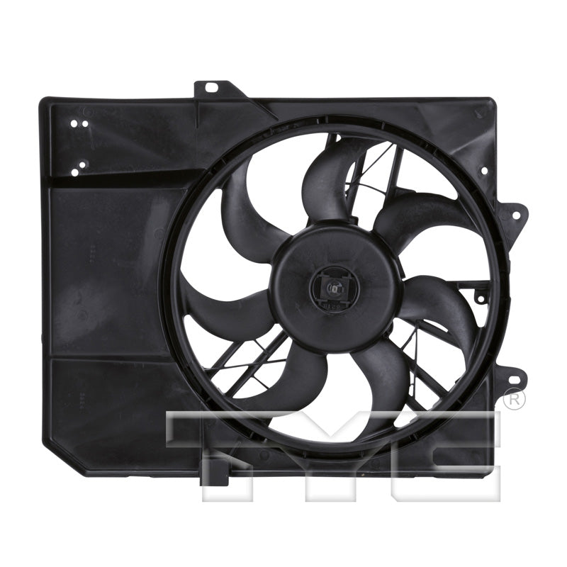 TYC Cooling Fan Assembly for Mercury Tracer 1997-1999 w/ A/C OEM # F7CZ 8C607 BE