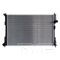 Ford Lincoln Radiator with OEM #  EA8Z 8005 A TYC #  13447