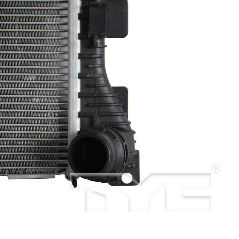 BMW Radiator with OEM #  17 11 8 652 497 TYC #  13788
