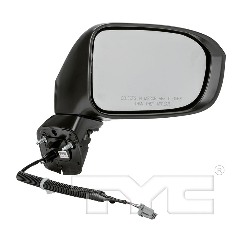 Honda Passenger Side Mirror with OEM #  76201-TR4-A01ZH TYC #  4711131