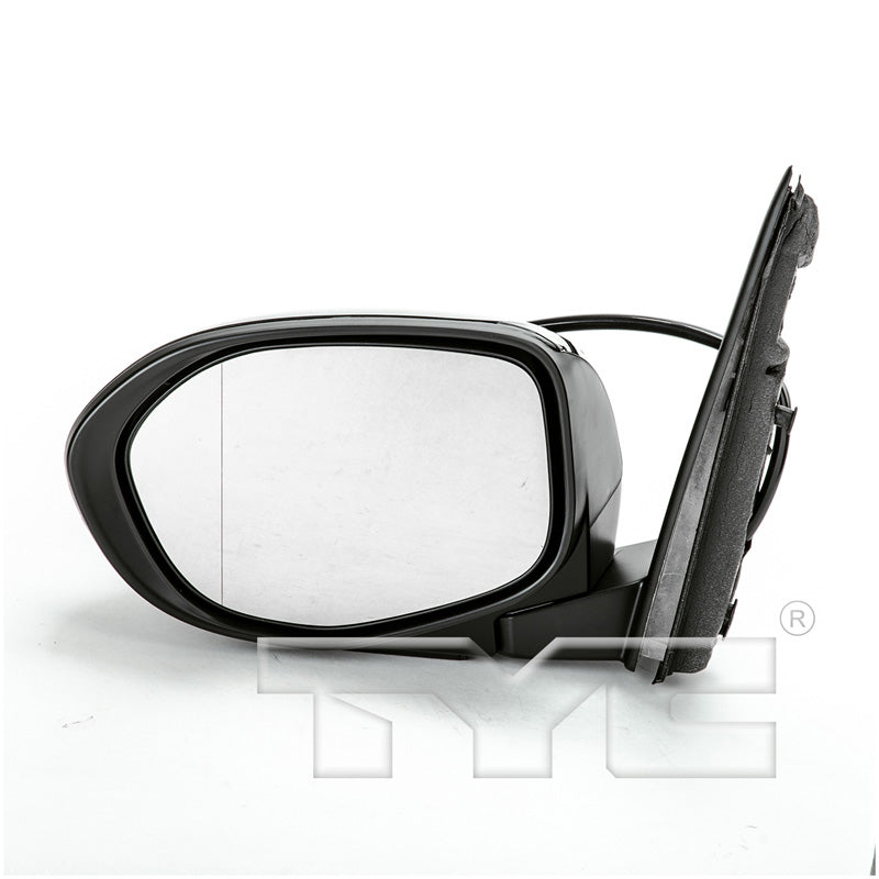Honda Driver Side Mirror with OEM #  76250-TK8-A51 TYC #  4760442