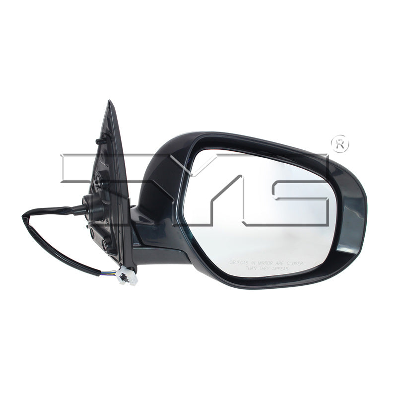 Mitsubishi Passenger Side Mirror with OEM #  7632B354 TYC #  6590151