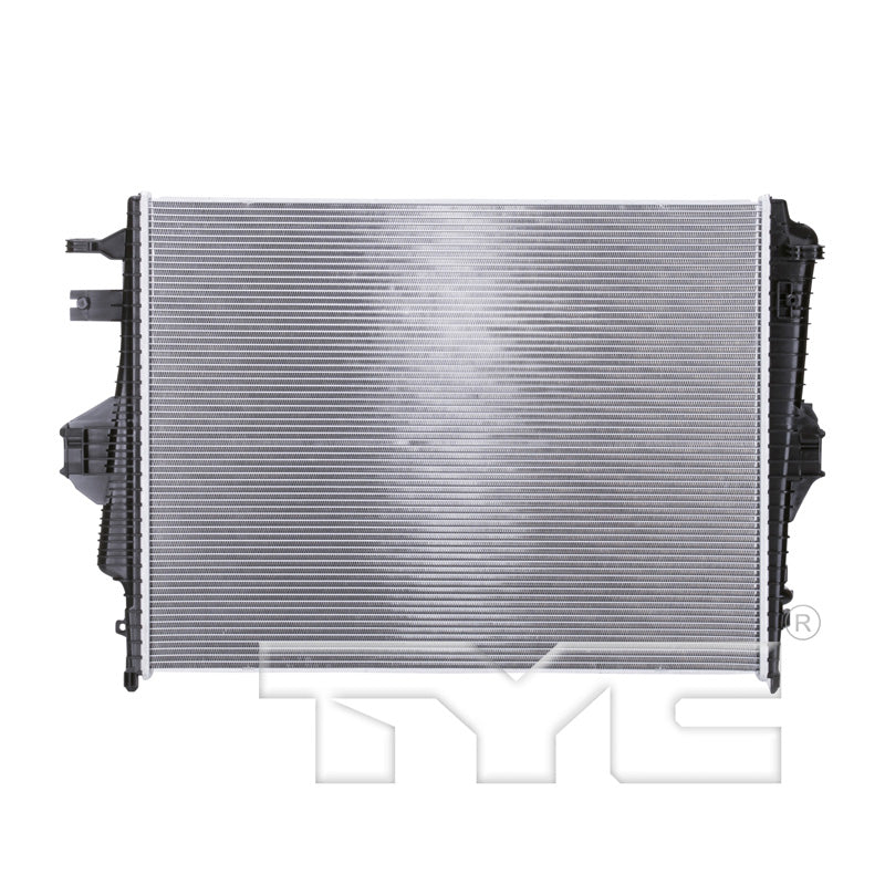 Porsche Radiator with OEM #  958 106 132 10 TYC #  13551