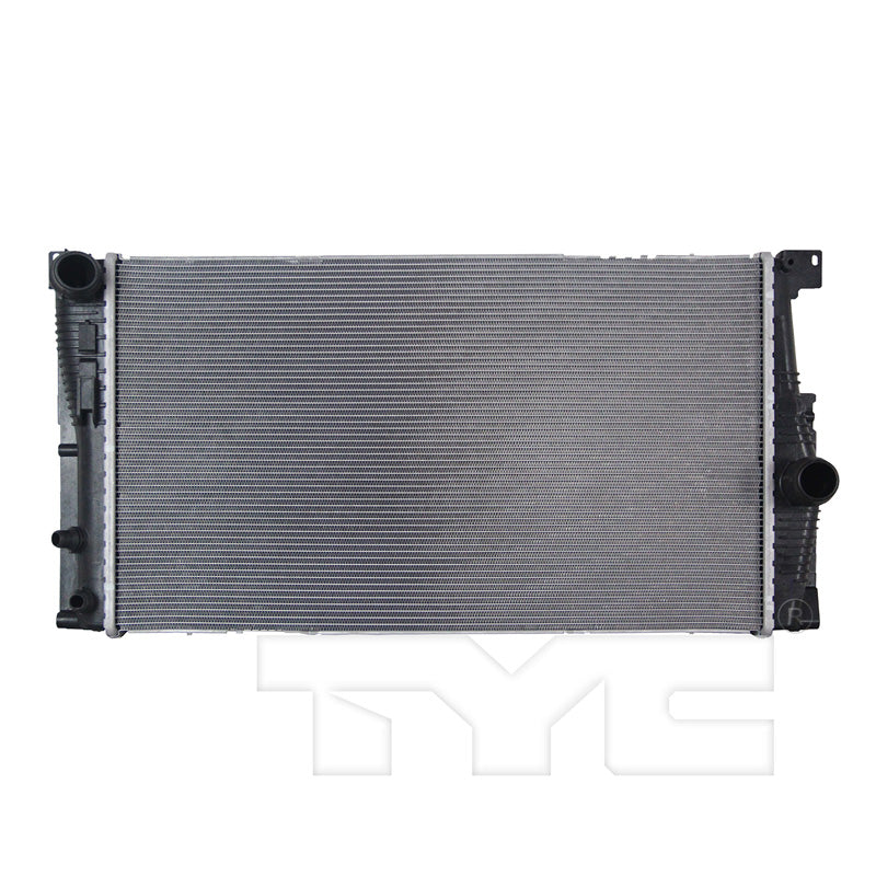 BMW Radiator with OEM #  17 11 8 672 011 TYC #  13353
