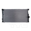 BMW Radiator with OEM #  17 11 8 672 011 TYC #  13353