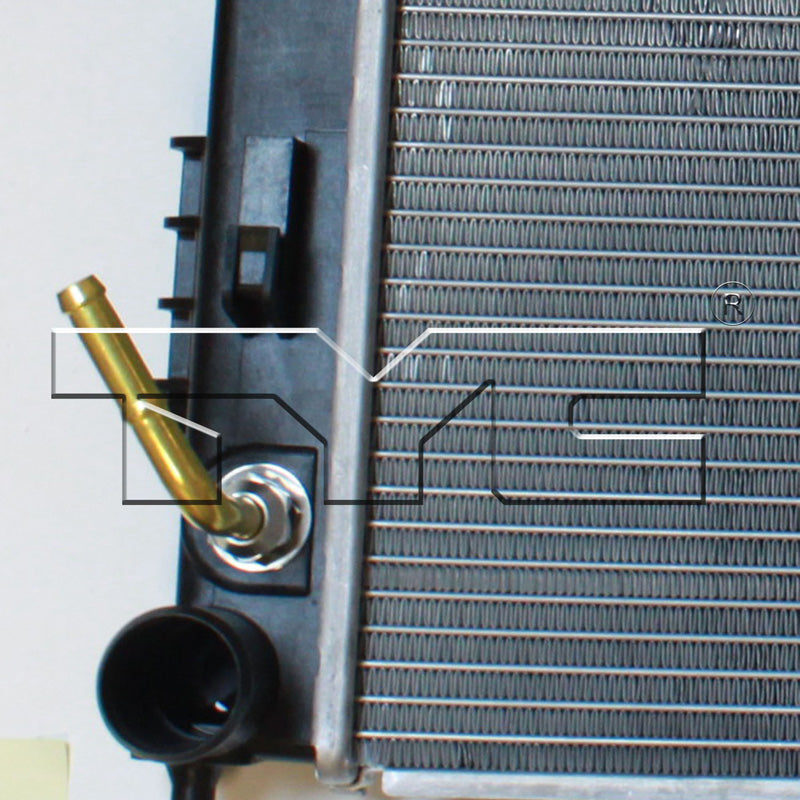 Kia Radiator with OEM #  25310 2S200 TYC #  13324