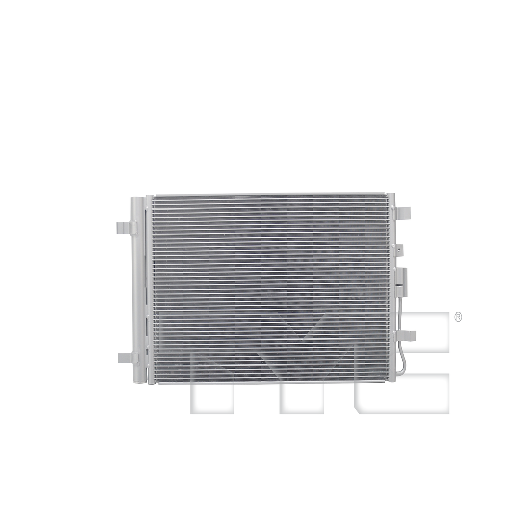 Hyundai A/C Condenser with OEM # 97606-BE000 TYC #  30275