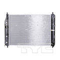 Cadillac Radiator with OEM #  10346017 TYC #  2715