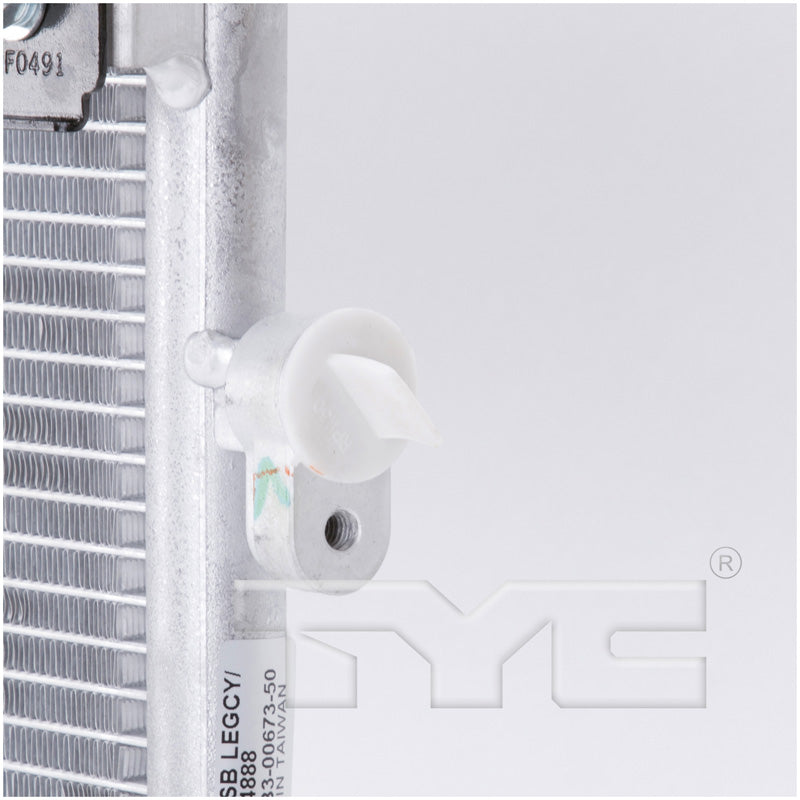 Subaru A/C Condenser with OEM # 73210AG01A TYC #  3314