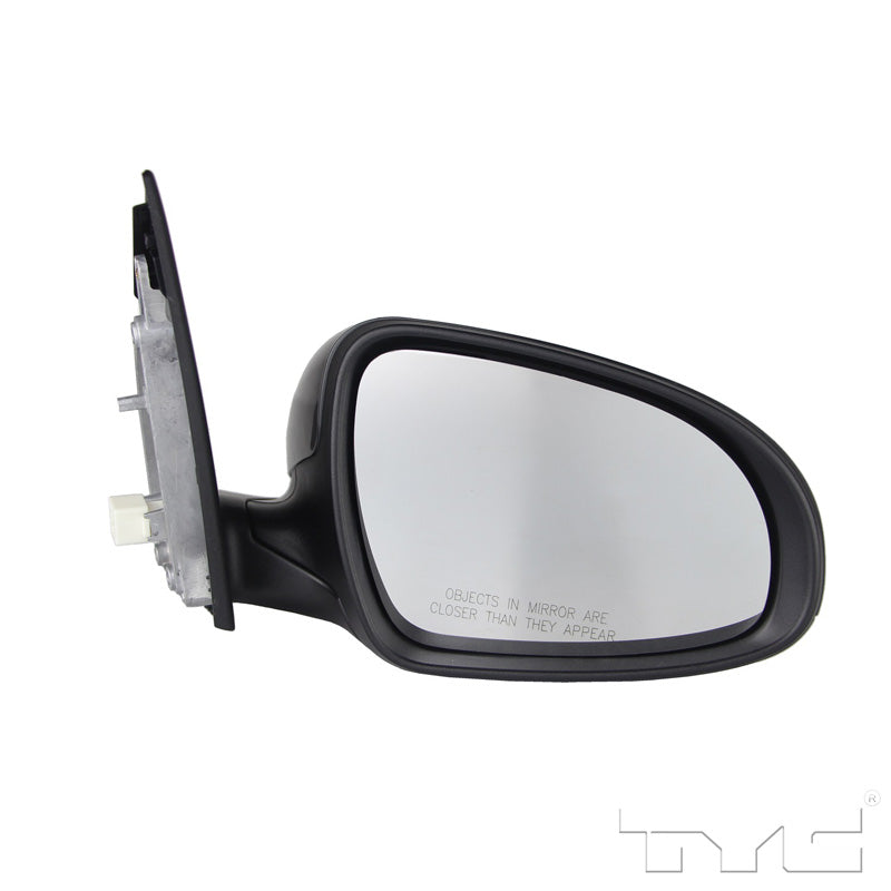 Kia Passenger Side Mirror with OEM #  87620 D9100 TYC #  8110331