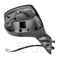 Honda Passenger Side Mirror with OEM #  76201-TR0-A01ZD TYC #  4720431