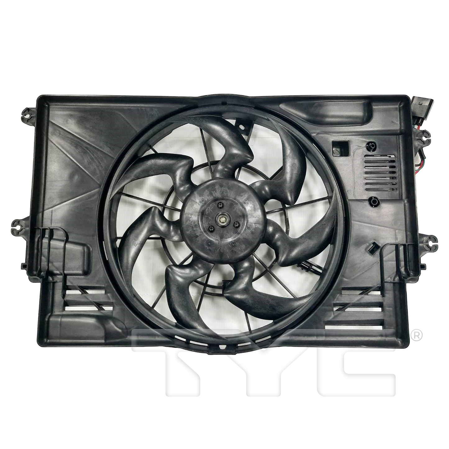 TYC Cooling Fan Assembly for Kia Seltos 2021-2023 OEM # 25380 Q5000