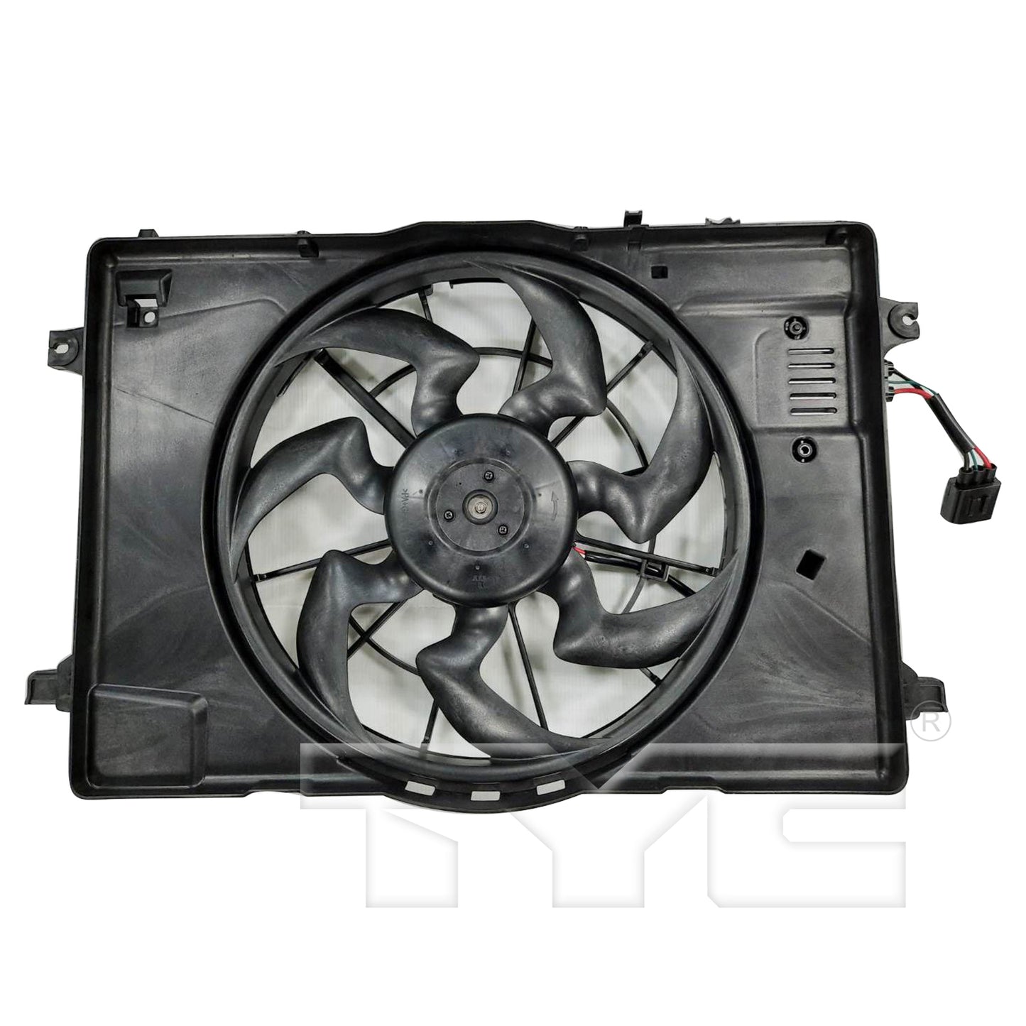 TYC Cooling Fan Assembly for Hyundai Ioniq 2017-2022 OEM # 25380 G2000