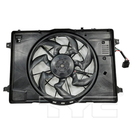 TYC Cooling Fan Assembly for Hyundai Ioniq 2017-2022 OEM # 25380 G2000