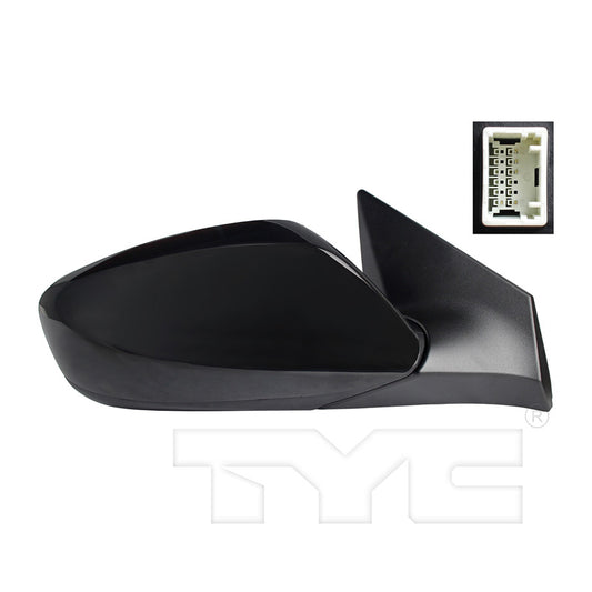 TYC Mirror for Hyundai Elantra 2014-2016 PASSENGER Side OEM # 87620-3X680
