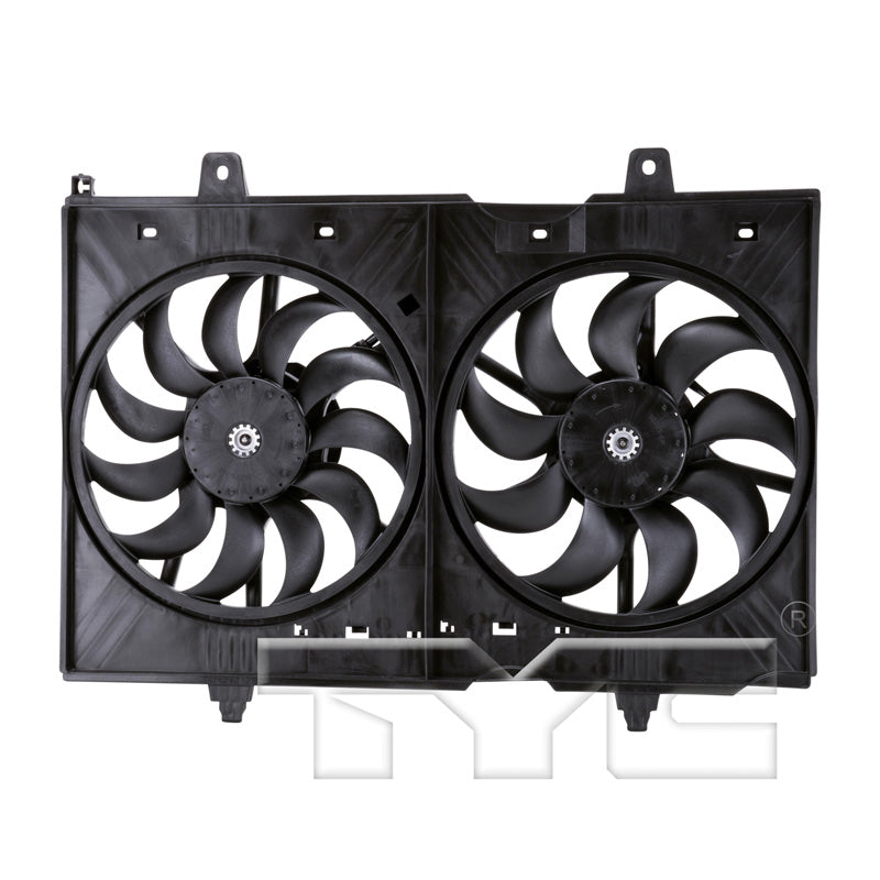 TYC Cooling Fan Assembly for Nissan Rogue 2008-2013 OEM # 21481-JG70A