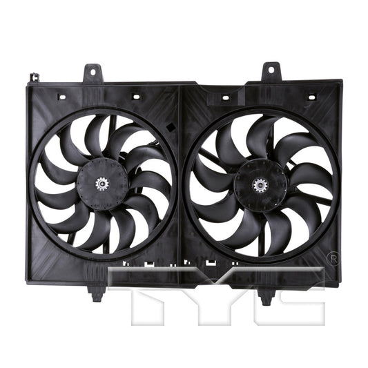 TYC Cooling Fan Assembly for Nissan Rogue 2008-2013 OEM # 21481-JG70A