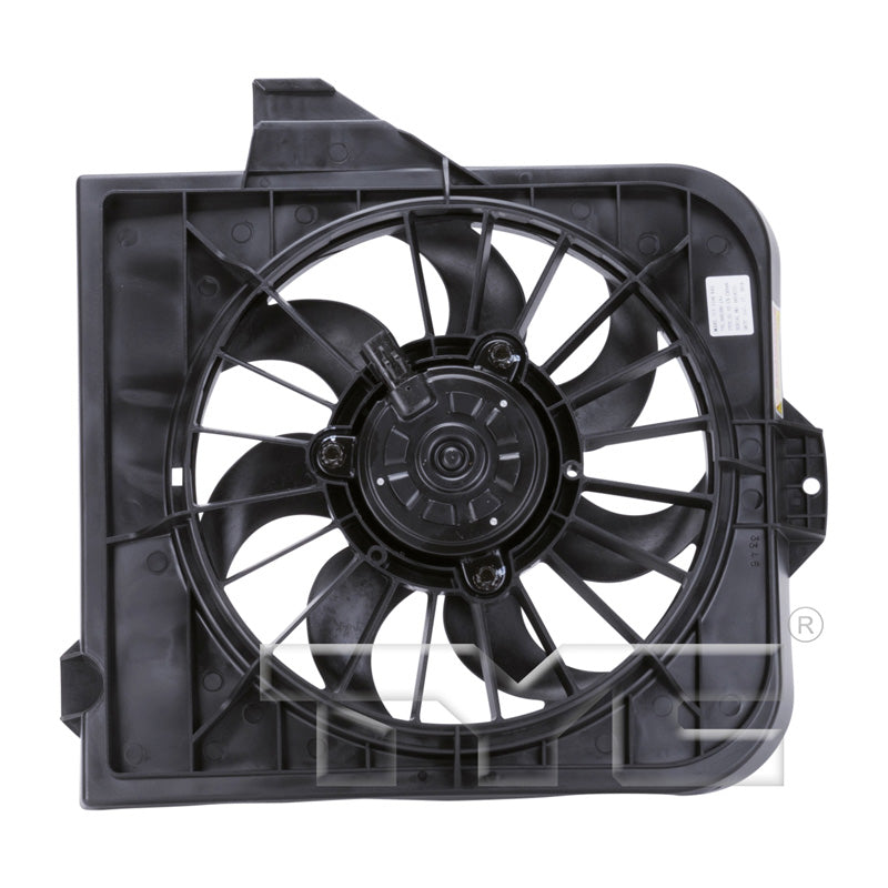 TYC Cooling Fan Assembly for Dodge Caravan 2001-2005 To 01312005 OEM # 4809171AD