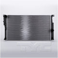 BMW Radiator with OEM #  17 11 8 672 104 TYC #  13394