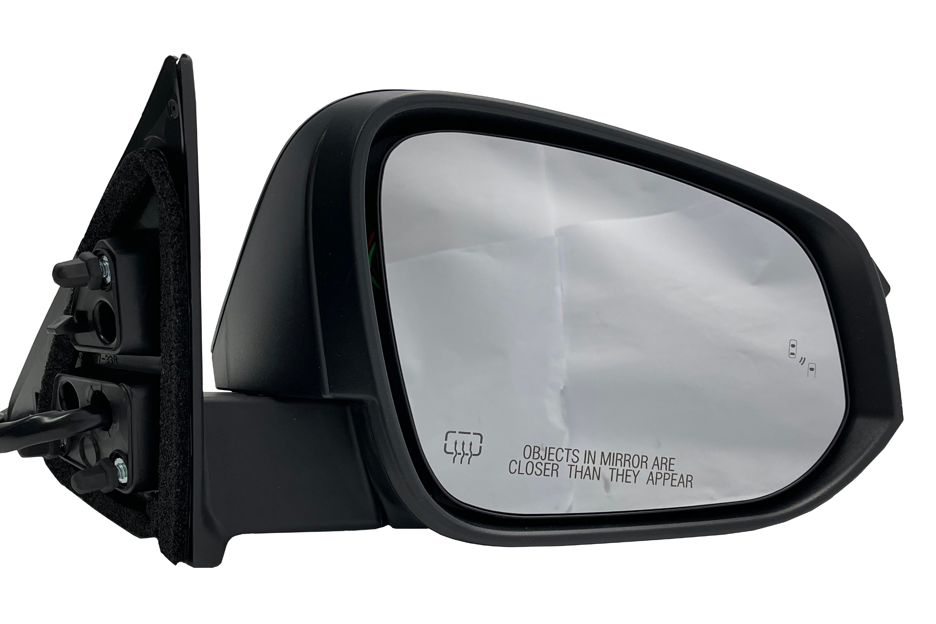 Toyota Passenger Side Mirror with OEM #  87910-0E282 TYC #  5380291