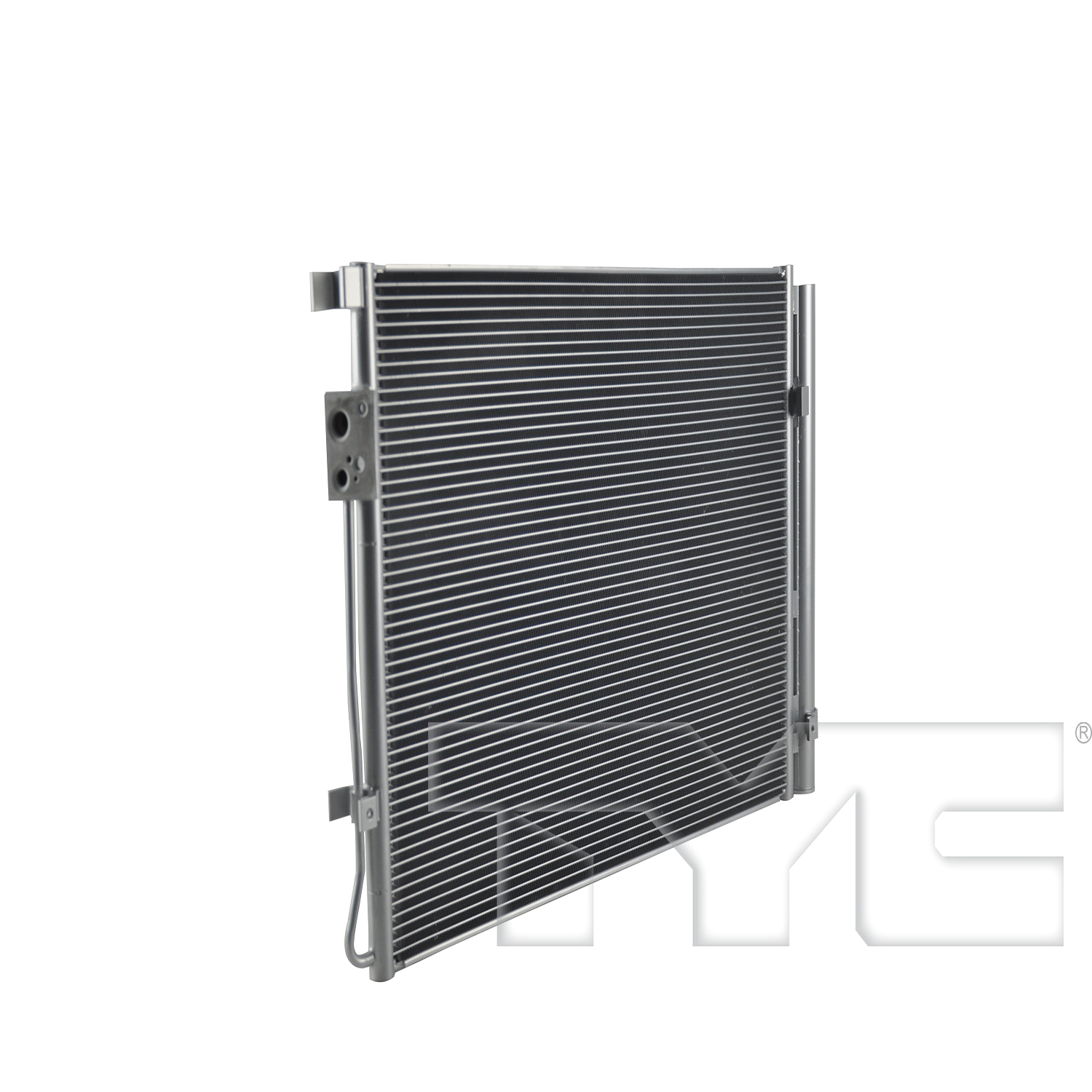 Hyundai A/C Condenser with OEM # 97606-K2000 TYC #  30216