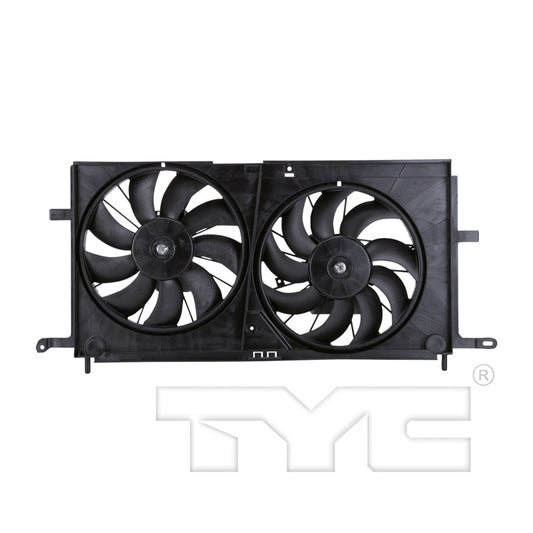 TYC Cooling Fan Assembly for Chevy Venture 2001-2005 w/ Rear A/C OEM # 10312887