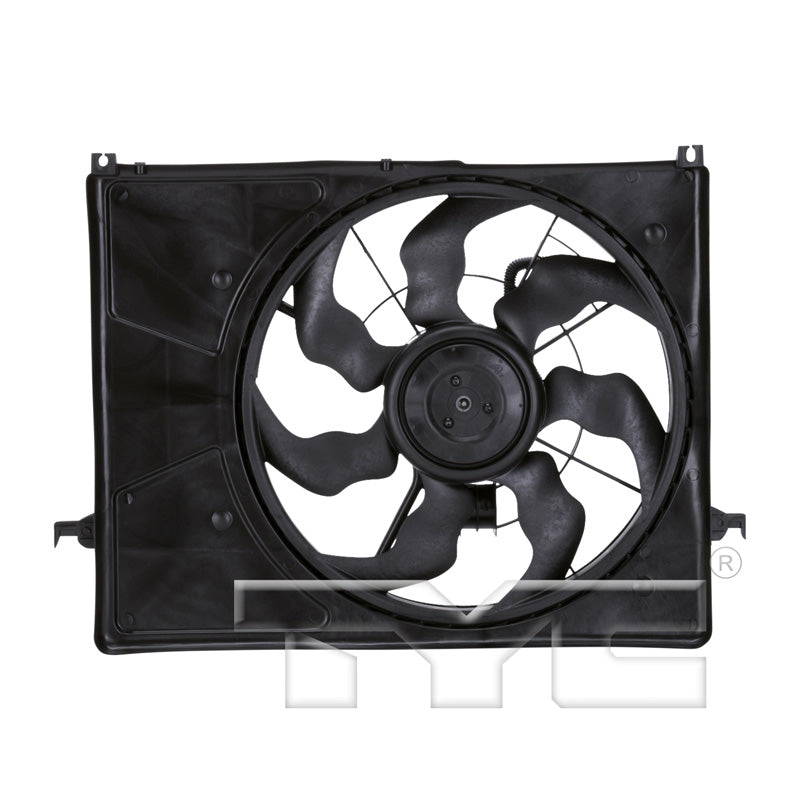 TYC Cooling Fan Assembly for Hyundai Sonata 2006-2008 OEM # 25380-3K280