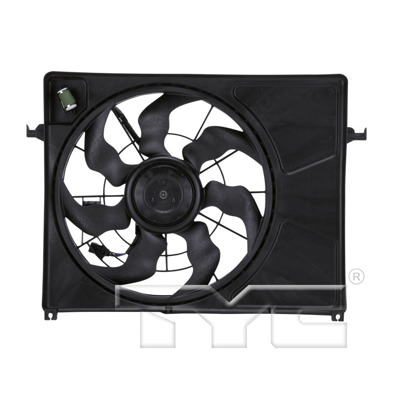 TYC Cooling Fan Assembly for Kia Optima 2006-2010 OEM # 25380 2G000