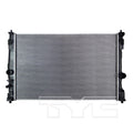 Lexus Toyota Radiator with OEM #  16400-F0021 TYC #  13695